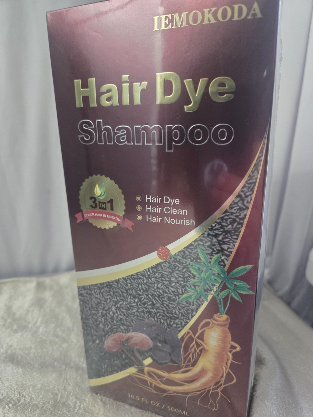 Hair Dye Shampoo – Maroon